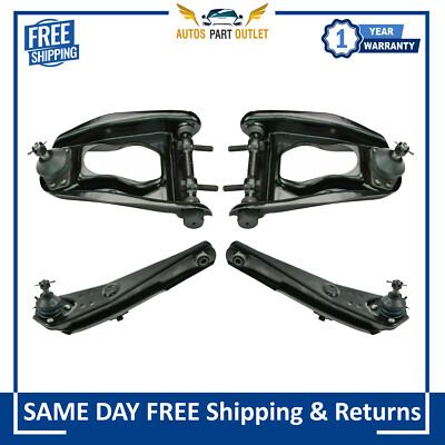 Front Upper Lower Control Arm Ball Joint Suspension Set For 1964-66 Ford Mercury