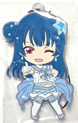 Love Live Sunshine Yoshiko Tsushima Rubber Keychain Koi ni naritai Aquarium
