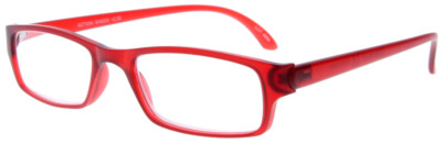 Kunststoff-Lesebrille / Lesehilfe ACTION in Rot matt +1,0 - +4,0dpt | NEU + OVP