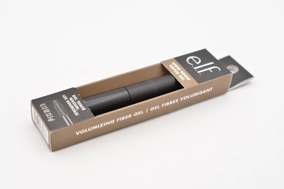 ELF Wow Brow Tinted Gel Neutral Brown 0.12 Oz. Volumizing Fiber New In Box - Image 4 of 4