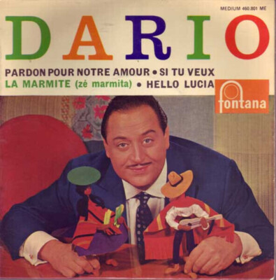 Dario Moreno La Marmite Vinyl Single 7inch Fontana