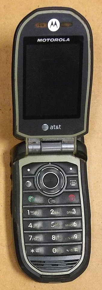 Motorola Tundra VA76r - Black and Gray ( AT&T ) Very Rare Flip Phone - READ - Image 3 of 4