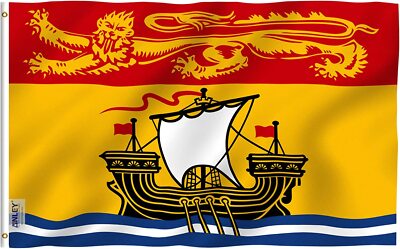 Anley Fly Breeze 3x5 Foot New Brunswick Flag Canadian Province Flags 