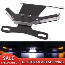 License Plate Holder LED Turn Signals For YAMAHA YZFR3 YZF-R25 MT-03 MT-25 15-24