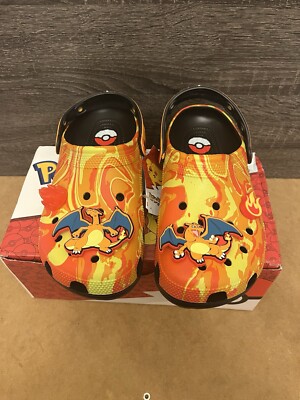 Crocs Classic Clog Pokémon 'Charizard' Size Mens 7 Women's 9 Style