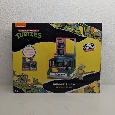 TMNT Teenage Mutant Ninja Turtles Snap & Switch - Donnie's Lab Construction Set 