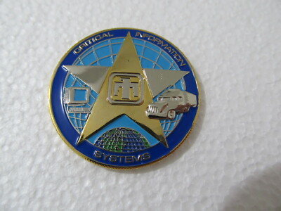 SANDIA NATIONAL LABS - CRITICAL INFORMATION SYSTEMS - CHALLENGE COIN
