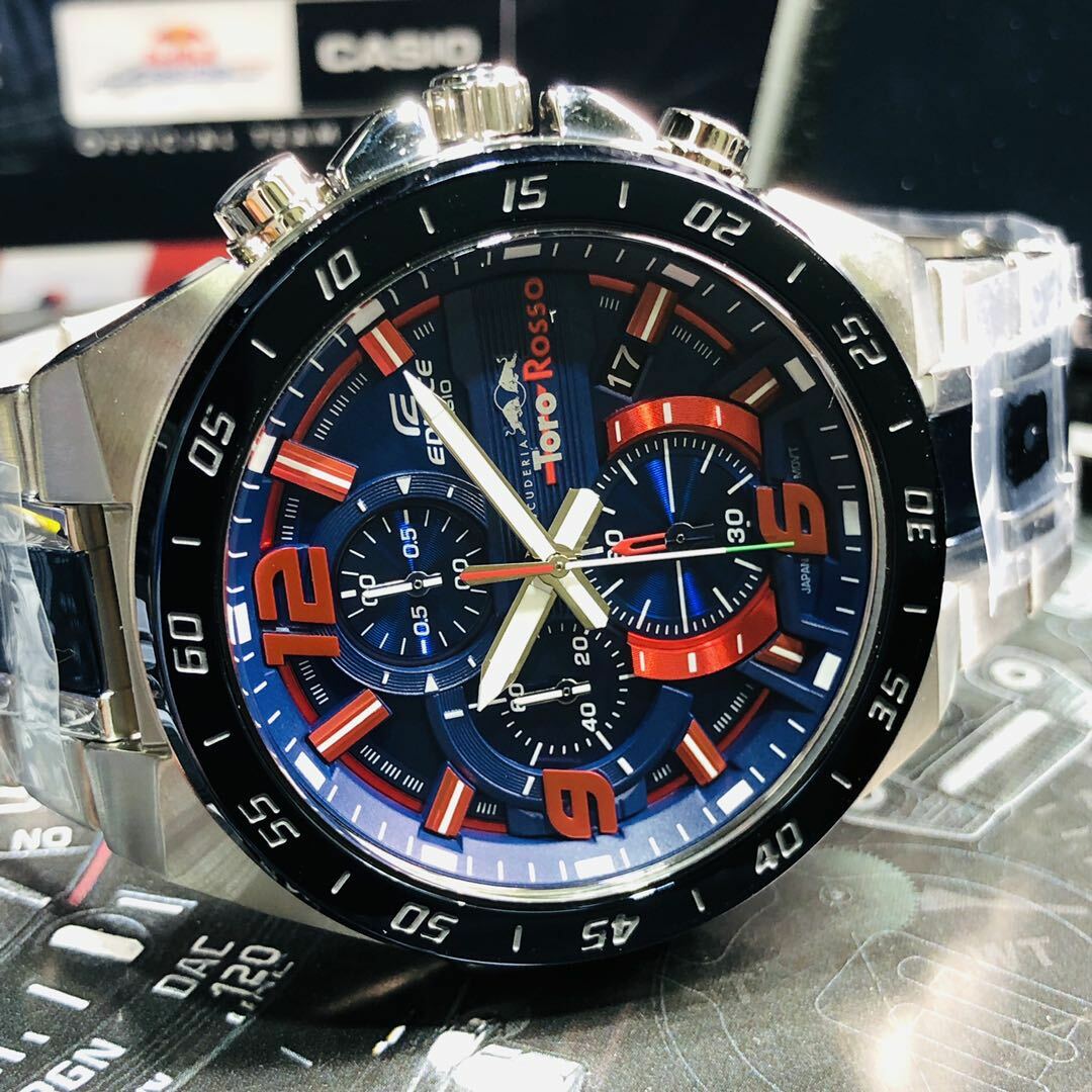 Casio EFR-564TR-2A EDIFICE x SCUDERIA TORO ROSSO Formula One Casio EFR-564TR-2A EDIFICE x SCUDERIA TORO ROSSO Formula One