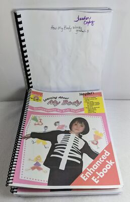 Evan-Moor Brand ''Learning About My Body'' Workbooks Plus Teacher Copy Set of 6 