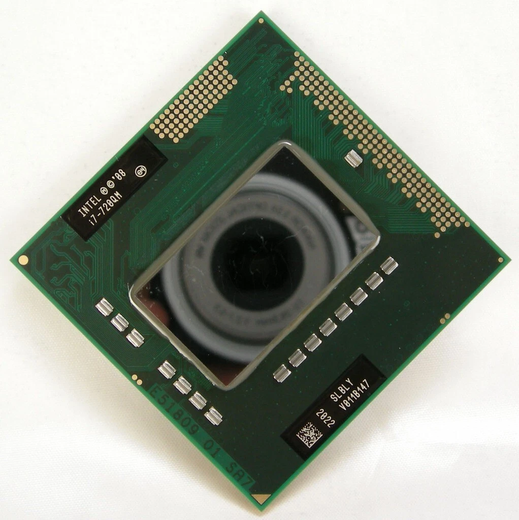 Processeur Intel Core I7-720QM – 8e Génération – Occasion Fonctionnel