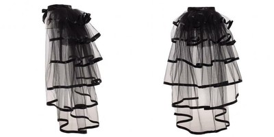 Sottogonna In Cotone Con Pizzo - Corta O Lunga, Antistatica, Per Abiti E Look Vintage - Foto 10