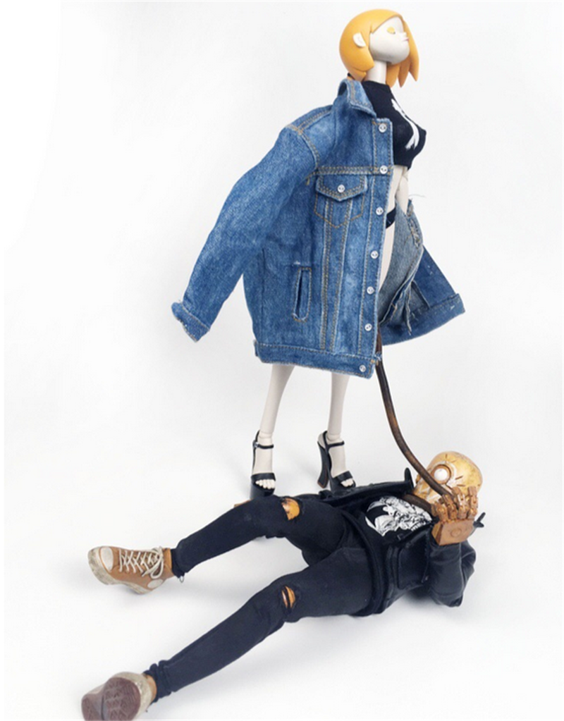ThreeA 3A TOYS HALLOWEEN LIZ AND NABLER GUY 1/6 Action FIgure New