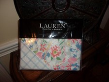 NIP Ralph Lauren Macey Floral Grey Multi King Duvet Cover Set 3pc