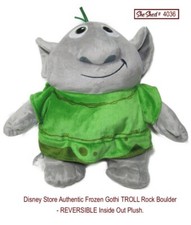 Disney Frozen Gothi Troll Reversible Rock Boulder 10" Plush Stuffed Animal