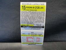 Mastercraft X23 2017 15 Persons Max Seating Chart Kit 756511a Marine Boat