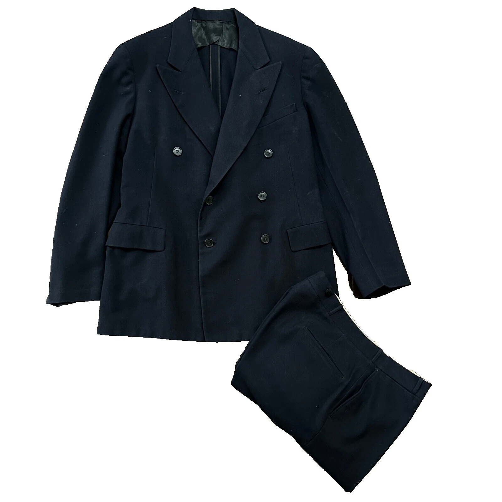 1930s Decade 100% Wool Vintage Suits for Men