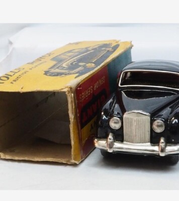SSS TANY GIANT Rolls-Royce Black tin toy car Friction with SSS TANY GIANT Rolls-Royce Black tin toy car Friction with