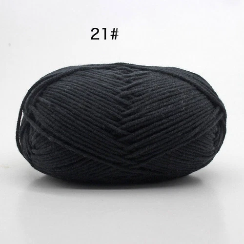 62 Colors Milk Cotton Skeins Hand Knitting Wool Baby Crochet Chunky Yarn 50g - Picture 44 of 87