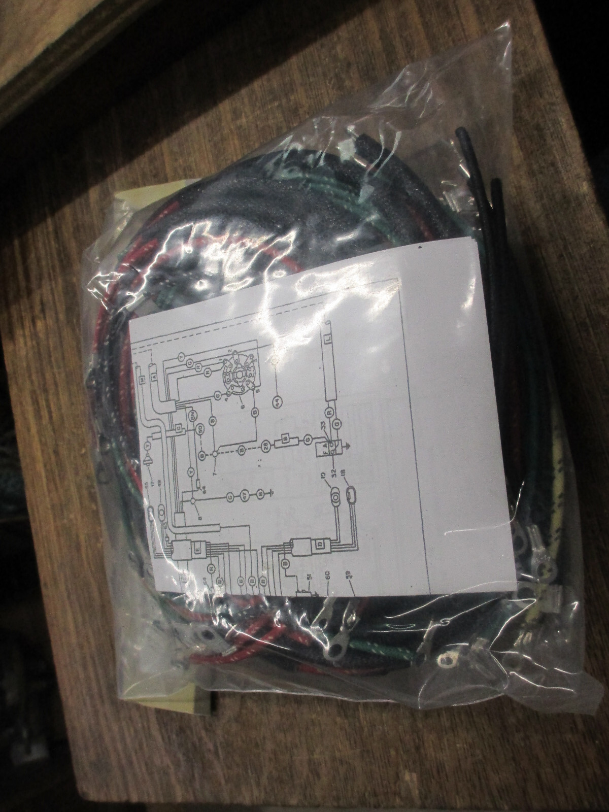 Main Wiring Harness For HarleyDavidson 19651969 Panhead Shovelhead eBay