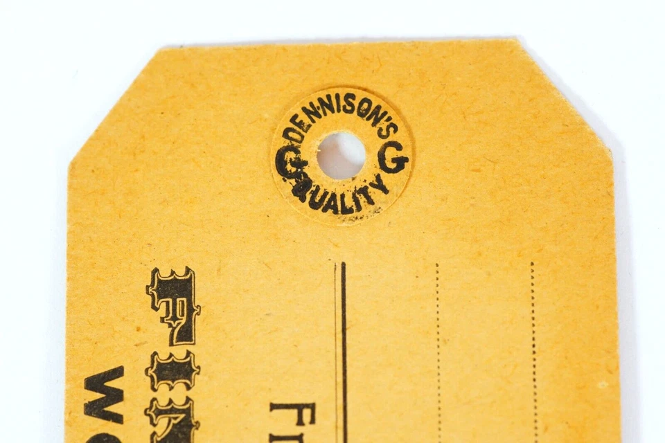 D.M. Etiqueta antigua del fabricante de cigarros Bobb Fine Cigars Womelsdorf PA GG Dennison Foto 4 de 4