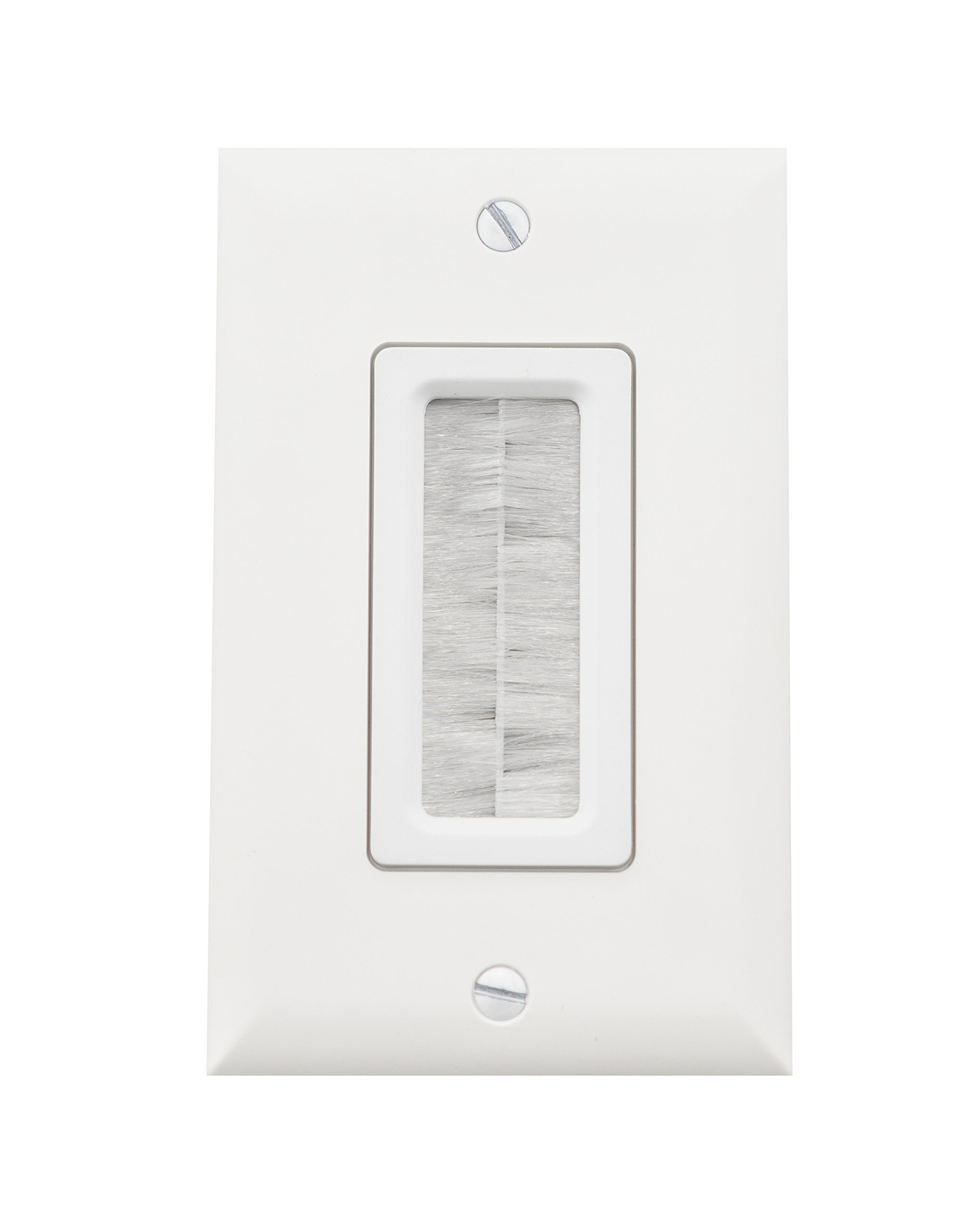 , Recessed Wall Plate Hides Low Voltage ...
