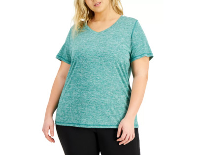 Id Ideology Women's Essentials Rapidry Heathered Performance T-Shirt  XXL  3026
