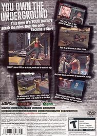 Tony Hawk's Underground (Sony PlayStation 2, 2003)