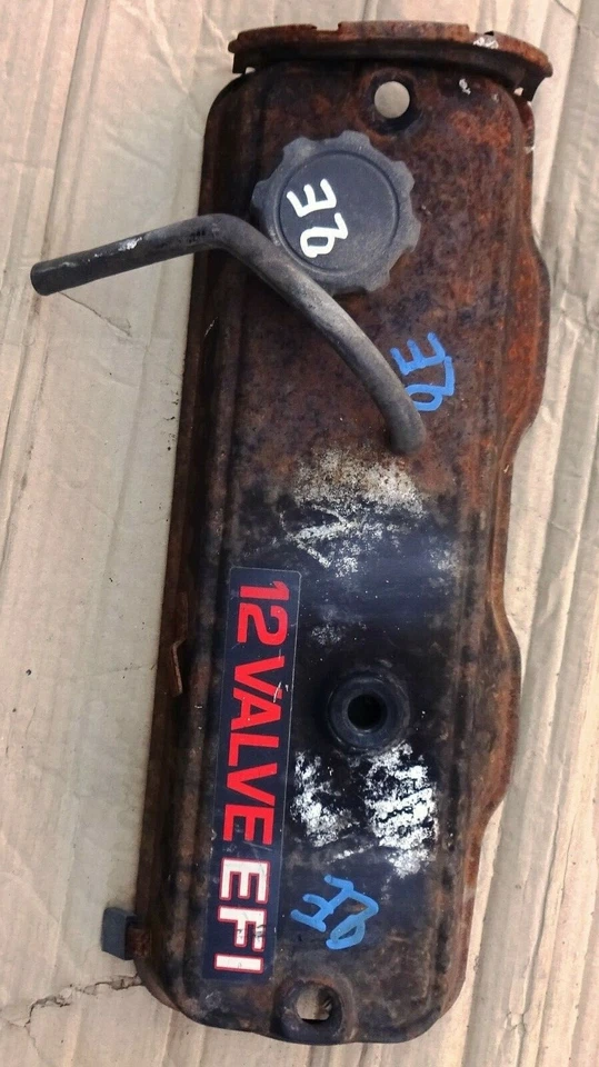 顶部阀门盖 丰田 STARLET COROLLA 2E EFI 12V OHC 1,3cc PETROL 二手  — 第 2/3 张图片