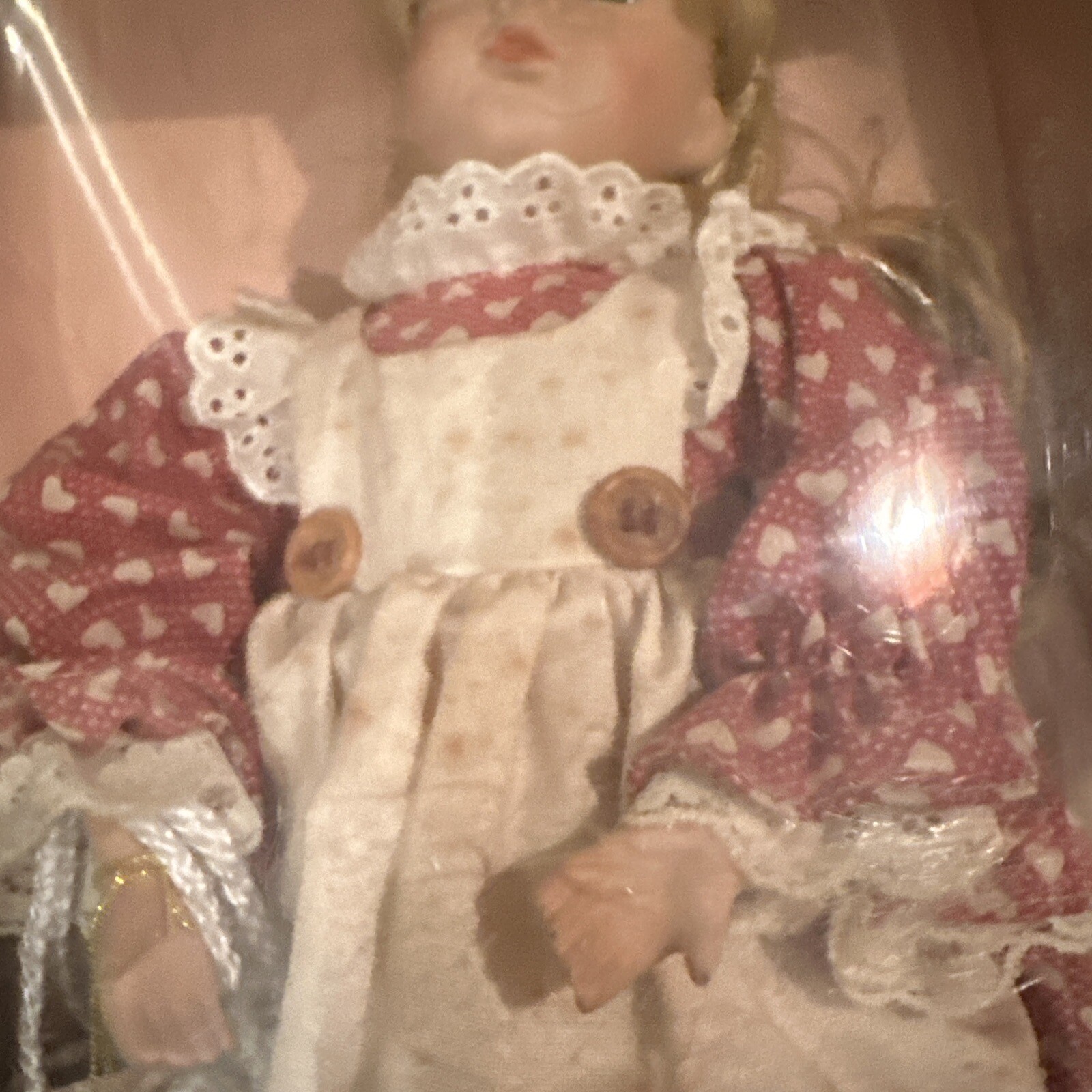 Vntg Genuine Collectible Memories Porcelain Doll Limited Edition