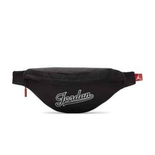 Air Jordan MVP Logo Crossbody Bag Waistbag Belt Bum Shoulder 6L Bag Unisex Black
