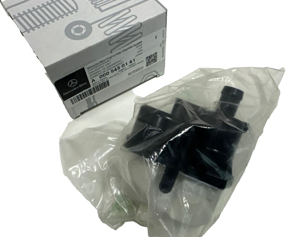 Contenedor de carbón activado original Mercedes-Benz A0005450141, filtro C43 AMG Foto 2 de 4