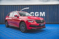 Maxton Design Seitenschweller Ansatz (Paar) Passend FüR Skoda Kamiq Mk1 Schwarz