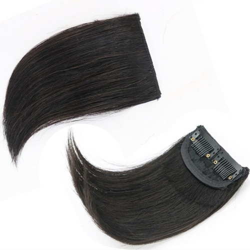 Human Hair Topper Clip in Thin Hairpiece Toupee Pieces Wiglet For Women 1Pc - Picture 6 of 6