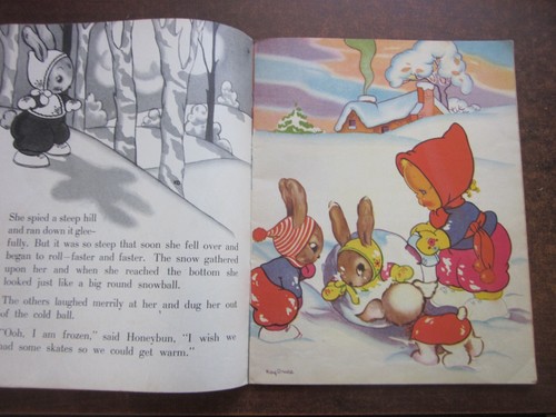 POPSY's HOLIDAY by Kay Druce Vintage 1947 Popsy Childrens Picture Book - Picture 4 of 5