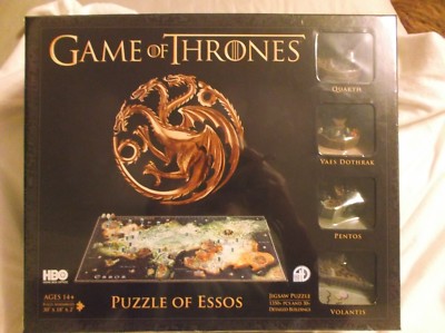 4D Cityscape 4D Game of Thrones : Essos Time Puzzle (1400 Piece)