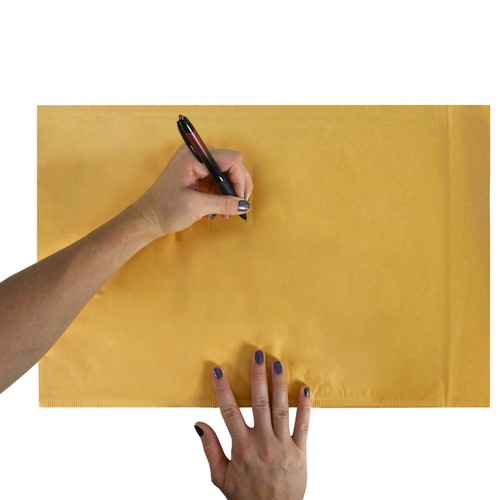 UOFFICE 400 Kraft Bubble Mailers 12.5x19" - #6 Self-Seal Padded Envelopes - Picture 6 of 10