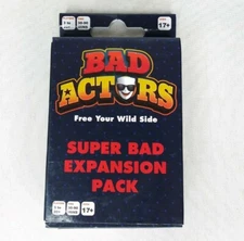 Bad Actors Game Super Bad Expansion Pack Card Deck New