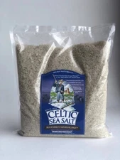 Selina Naturally Celtic Sea Salt Brand - Pet/Agricultural Salt (5 lb)