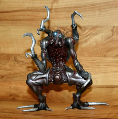 BIOHAZARD①③[TYRANT＆DRAINDEIMOS]モビー・ディック社 Resident Evil 3 Biohazard Drain Deimos Action Figure Moby