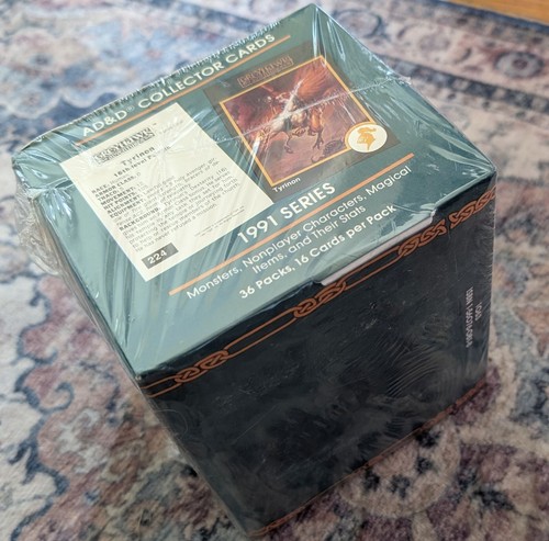 1991 Premiere Series 2 TSR AD&D Dungeons & Dragons Collector Cards Full Box - Picture 5 of 7