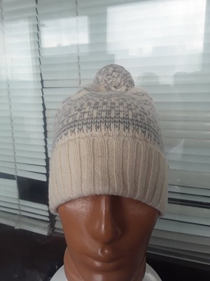 A JACK WILLS 80% WOOL cap hat cross 