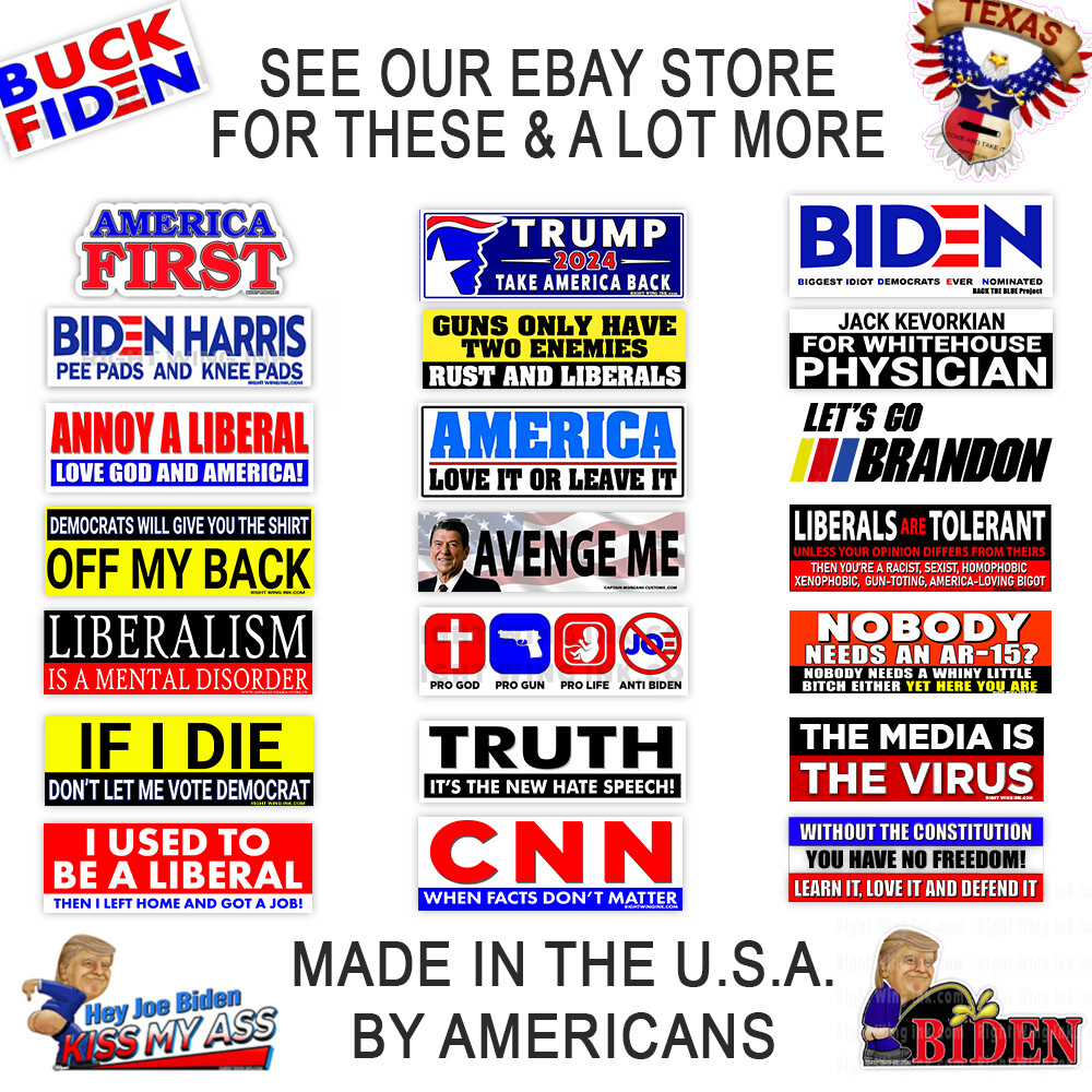 Anti Liberal Bumper Stickers Trump Peeing Pissing On Liberals Vinyl Sticker Bumper Art 1060169 - Foto 10