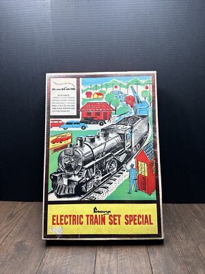 Vintage 1965 MARX s Model Train Set # 7421 Electric Train Set Special