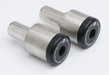 R&G Racing Black Bar End Sliders For 2001-2006 Honda Bros