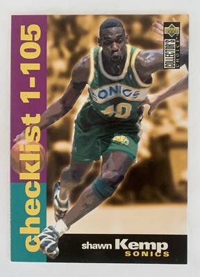 1995 Upper Deck Collector's Choice #209 Checklist 1-105 1995 Upper Deck Collector's Choice #209 Checklist 1-105