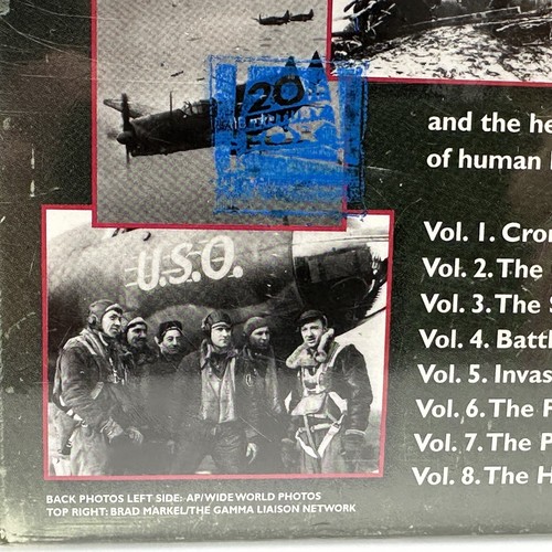 World War II CBS NEWS Documentary Walter Cronkite VHS Videotapes History Battles - Picture 9 of 24