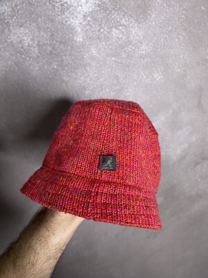 Kangol Bucket Hat Knit Mohair Wool Blend Y2K Size Large | eBay display picture 1