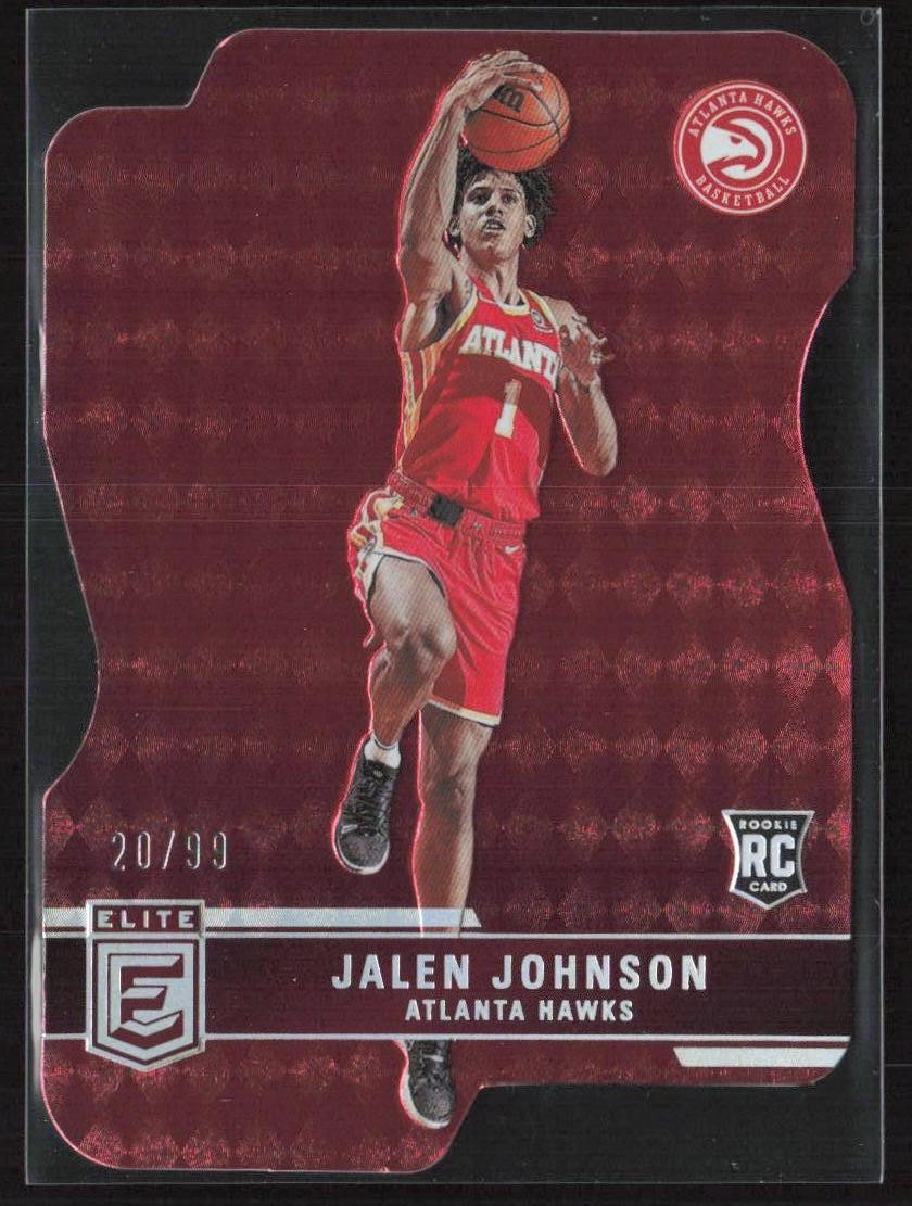 2021-22 Donruss Elite #229 Jalen Johnson Aspirations #/99