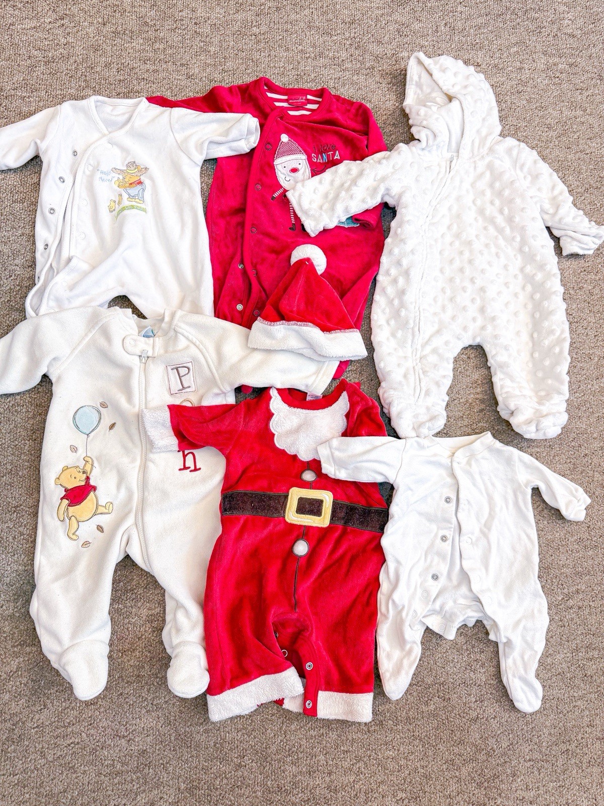 Paquete de ropa de bebé de tamaño pequeño unisex niños niñas bebé pequeño primera talla 0-3 meses