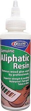 Deluxe-Materials Aliphatic Resin Yellow Wood Glue 4oz 112g Bottle - Hobby and